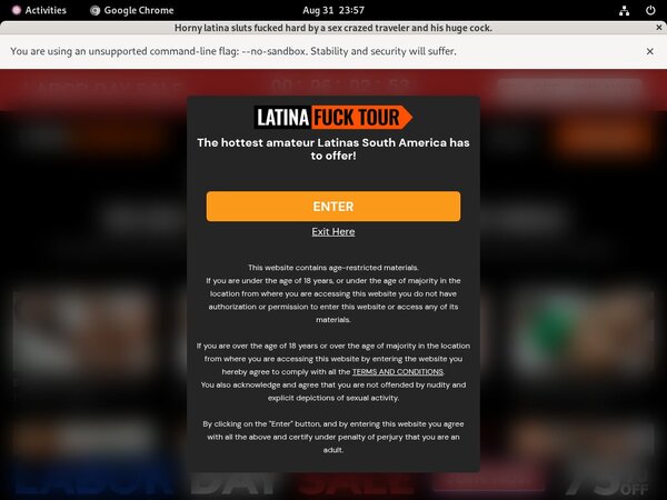 Account For Latina Fuck Tour