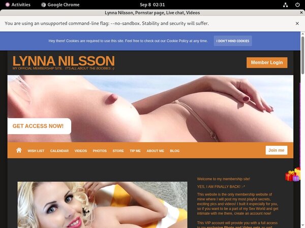 Accounts Free Lynnasexworld