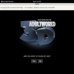 Adult World 3D Sign In
