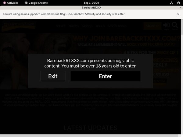 Barebackrtxxx.com With Credit Card