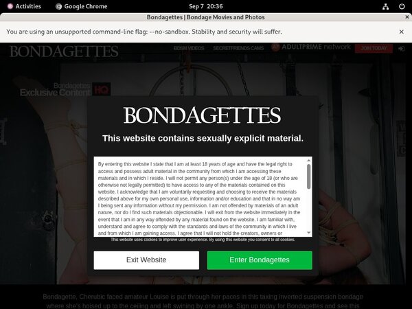 Bondagettes Hardcore
