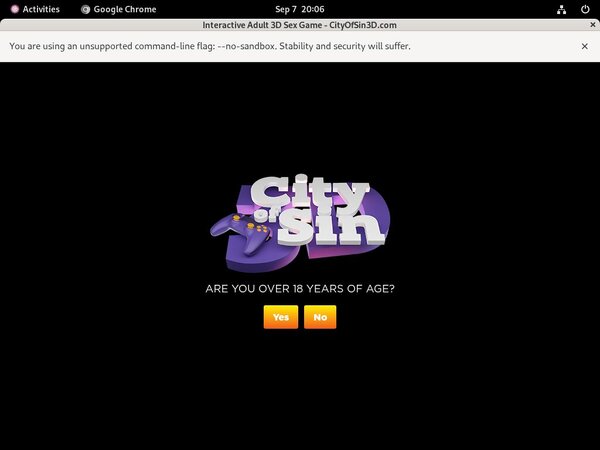 City Of Sin 3D ??