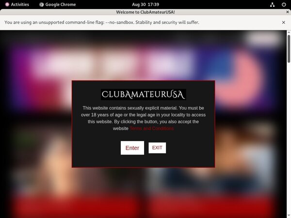 Clubamateurusa.com Site