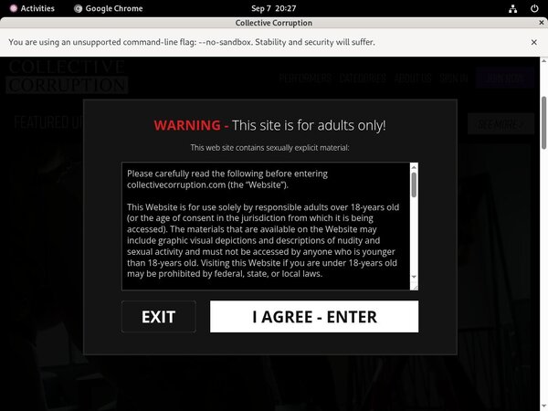 Collective Corruption Login Password