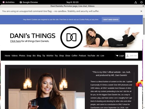 Danidaniels.com Discounted Membership
