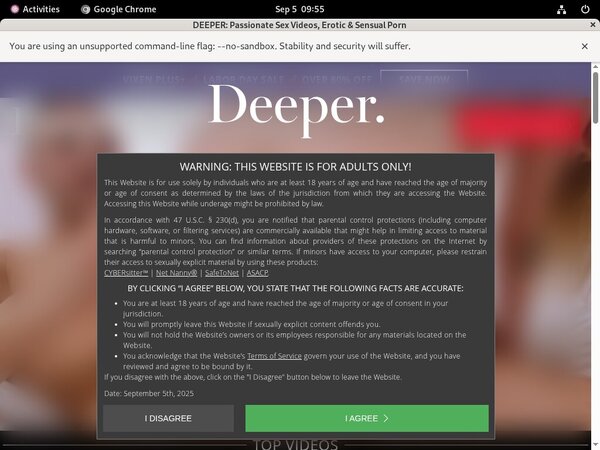 Deeper.com Discount Free Trial