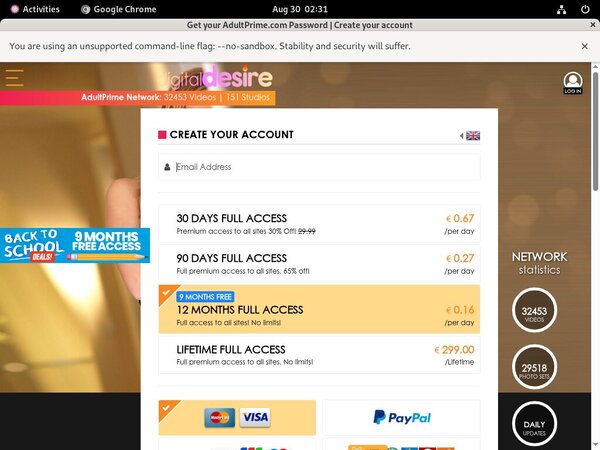 Digital Desire Scenes