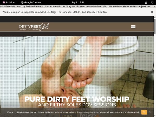 Dirty Feet Girls Avec IBAN / SEPA