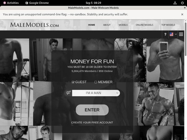 Discount Malemodels Trial Offer