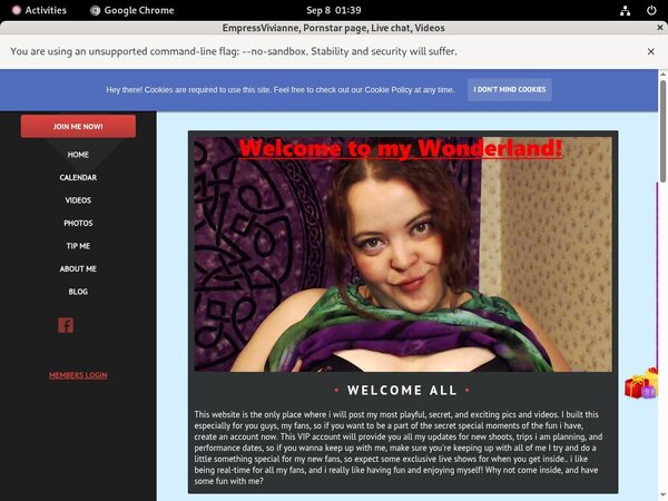 EmpressVivianne Discount Offer 2018