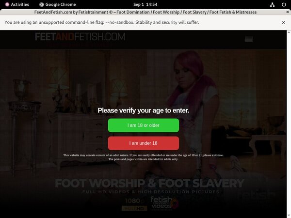 Feetandfetish.com Solo