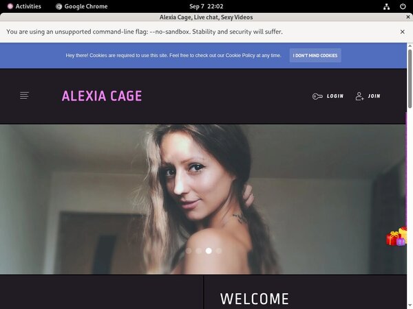 Free Alexiacage Sign Up