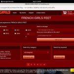 Free FRENCH GIRLS FEET Premium Acc