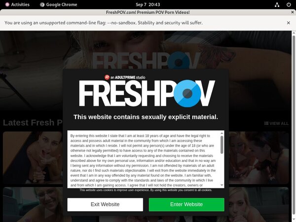 Free Fresh POV Acc