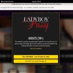 Free Ladyboy Pussy Account
