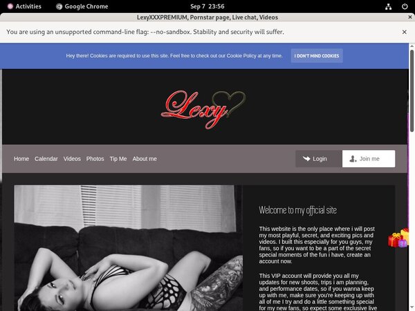 Free Lexyo.modelcentro.com Username