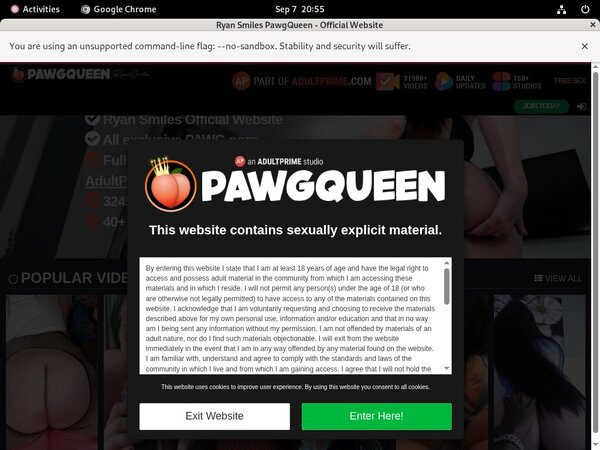 Free Logins For Pawgqueen.com