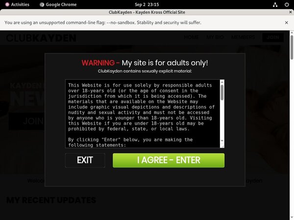 Get Club Kayden Trial Free