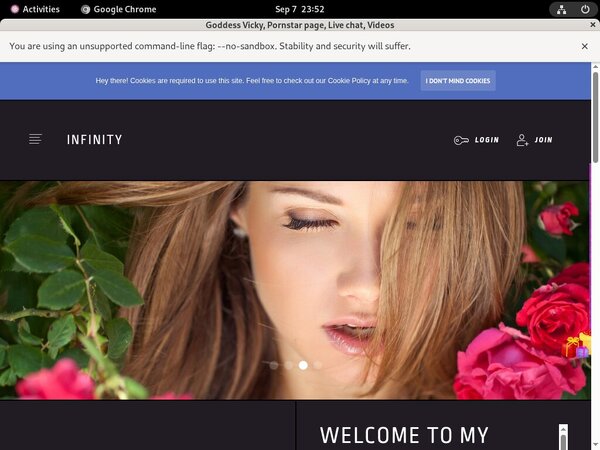 Goddess Vicky With Canadian Dollars