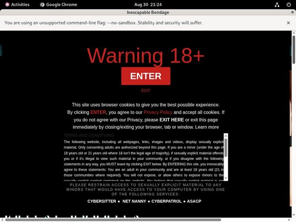 Inescapable Bondage Discount Pass