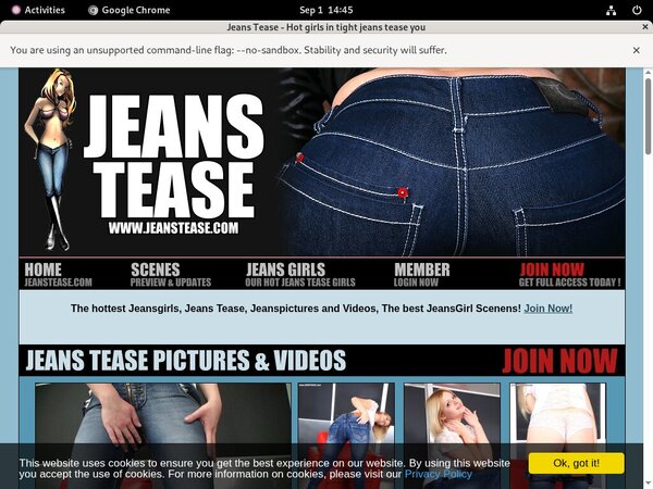 Jeanstease Promo