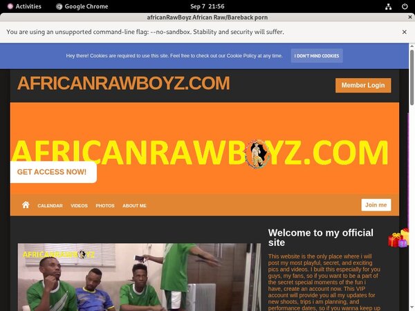 Join AfricanRawBoyz