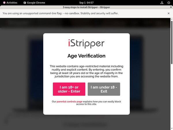 Join Istripper With Paypal