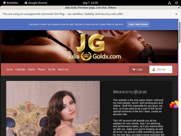 Julia Gold Trial Offer