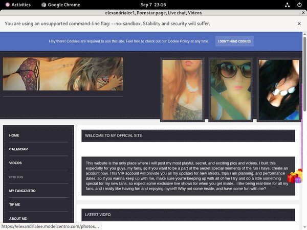 Login Elexandrialee1 Free
