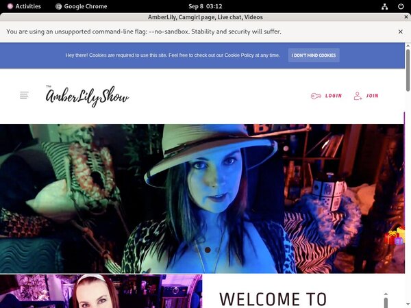 Logins For Amberlilyshow.com