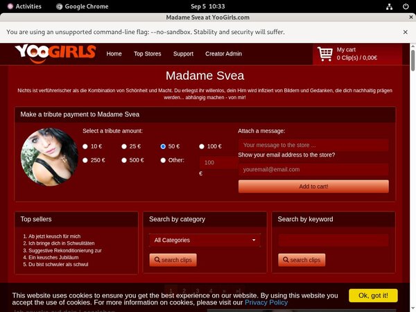 Madame Svea Trial Membership Offer