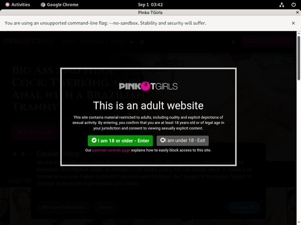 New Pinkotgirls.com Passwords