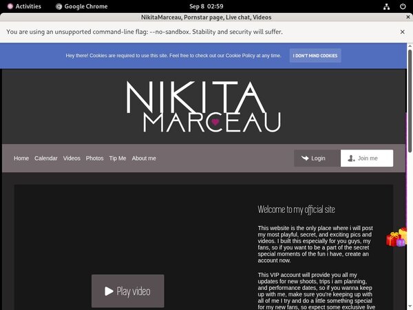 Nikitamarceau.modelcentro.com With Discount