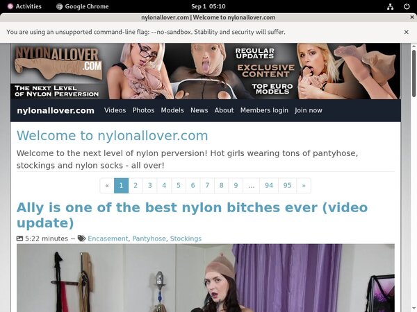 Nylon All Over Club