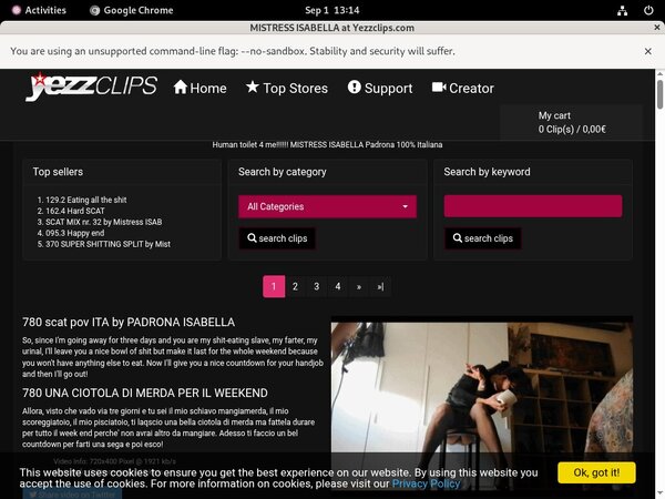 Paypal Yezzclips.com Join