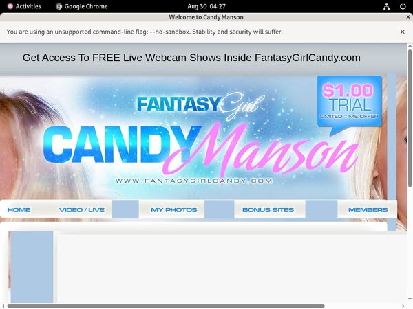 Premium Account Fantasy Girl Candy Free