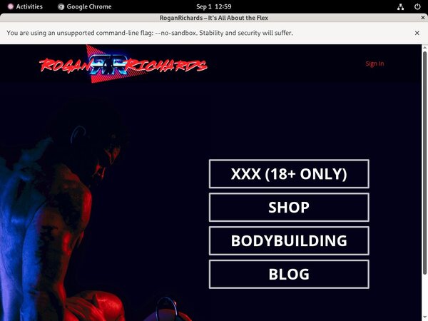 Roganrichards.com Sign Up Form