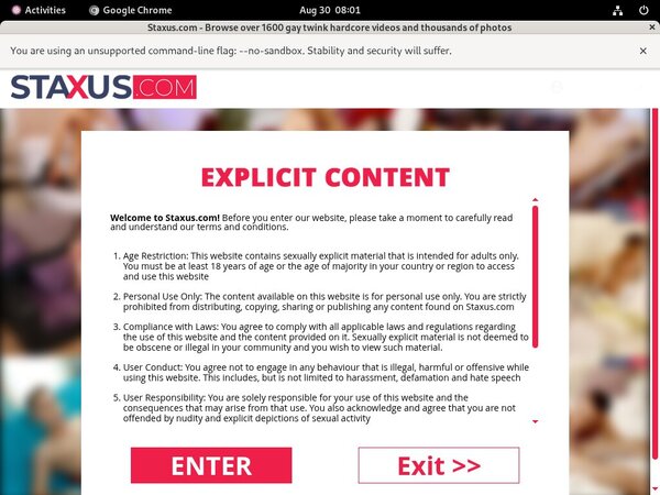 Staxus.com Latest Passwords Staxus.com Latest Passwords