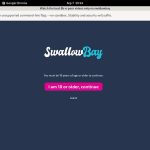 Swallow Bay With Euros
