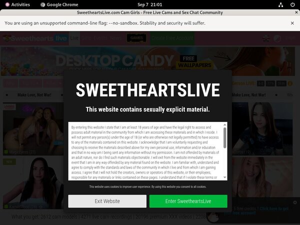 Sweetheartslive.com Free Video