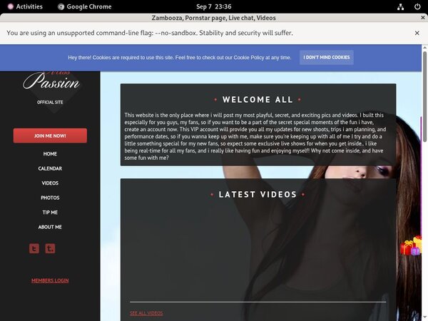 Zambooza Account Passwords