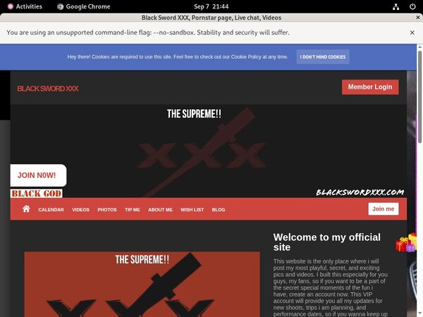 Free Trial Black Sword XXX Membership