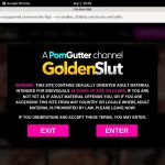 Golden Slut Mit Bankkarte