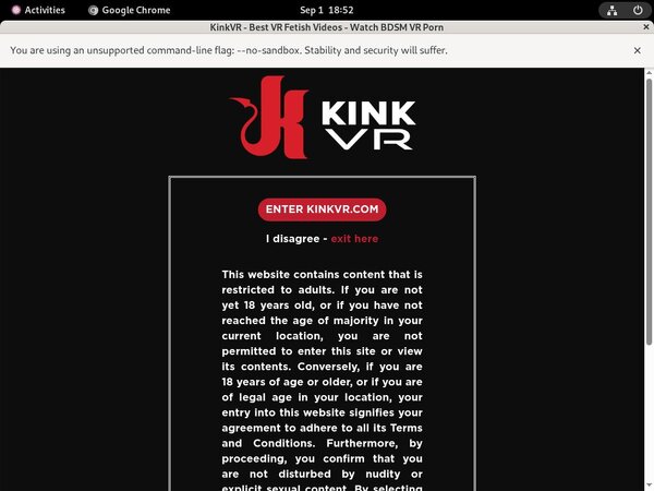 Kink VR Sconto Kink VR Sconto