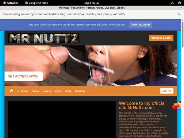 MrNuttz Productions Account Password