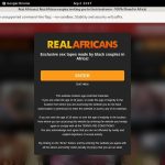 Realafricans.com Account 2015